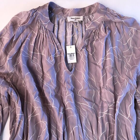 Cost Plus World Market Women’s Mauve  Dress Size Small/Medium NWT - Picture 10 of 16